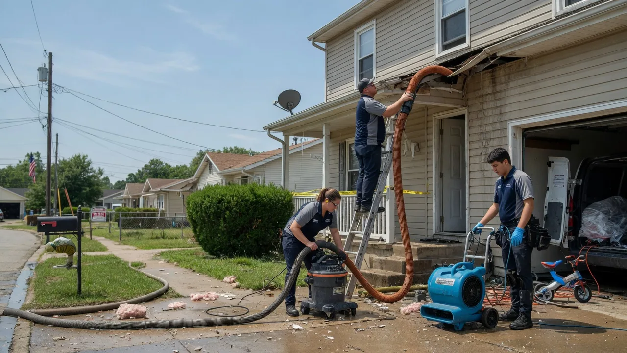 Water Damage Restoration in Ellettsville, IN near me